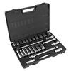 Performance Tool 26-Pc 1/2 In Dr. Sae Socket Set Tool Set, W32901 W32901